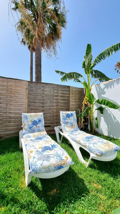 Habitación privada con baño y jardín privado Chiclana de la Frontera Exterior foto